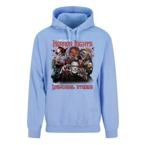 Halloween Horror Nights Universal Horror Characters Halloween Myers Unisex Surf Hoodie