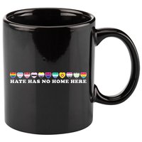 Hate Has No Home Here Feminist Gift 11oz C Handle Ceramic Mug