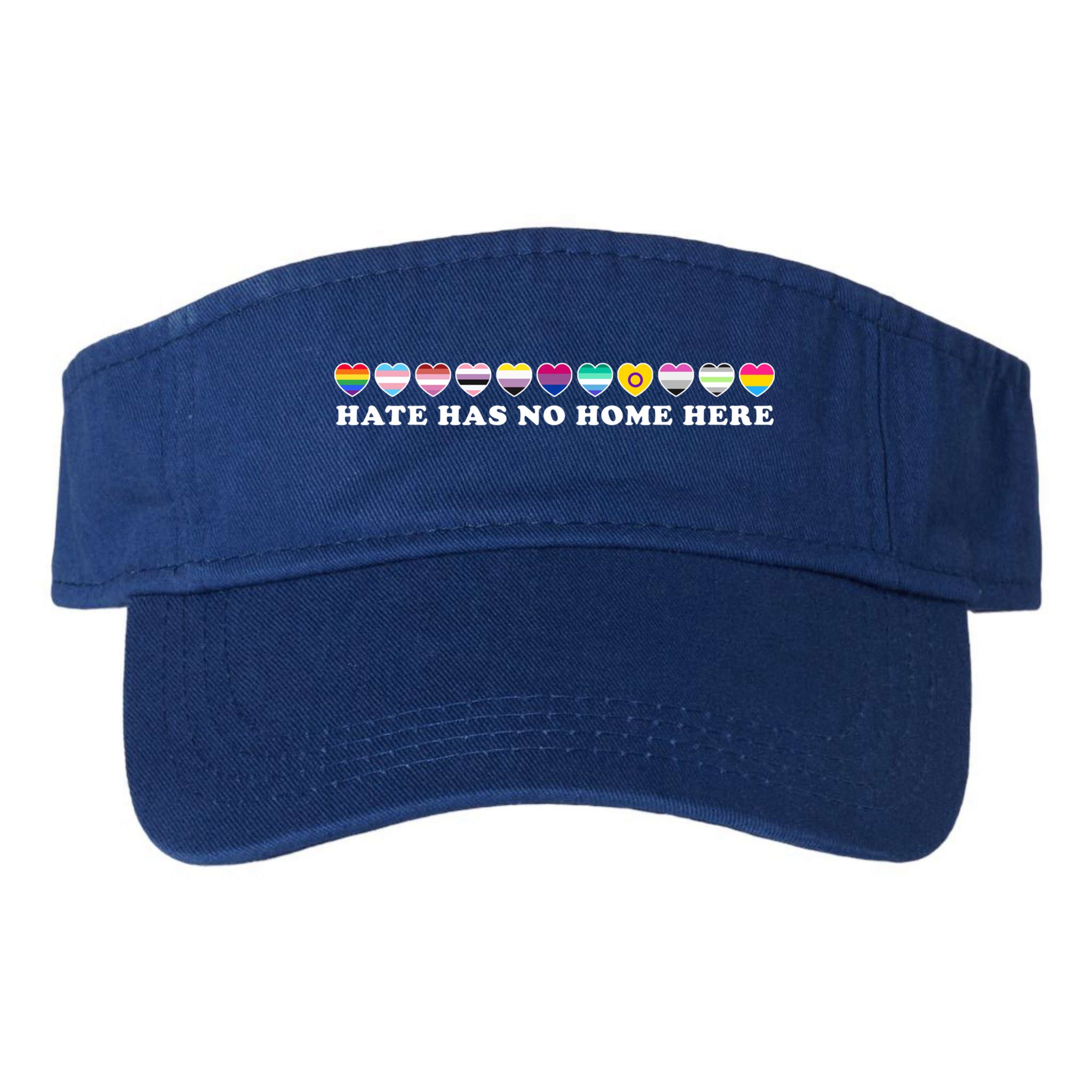 Hate Has No Home Here Feminist Gift Visor