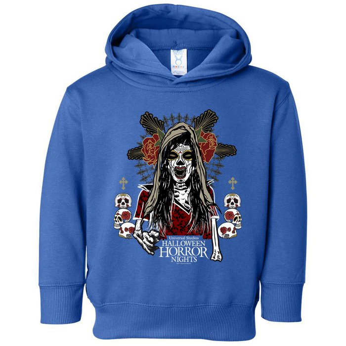 Halloween Horror Nights Day Of The Dead Dia De Los Muertos Toddler Hoodie