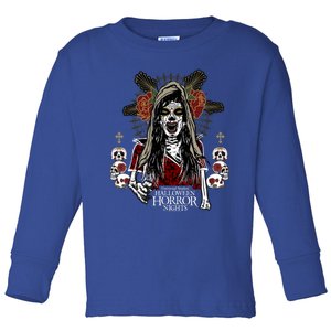 Halloween Horror Nights Day Of The Dead Dia De Los Muertos Toddler Long Sleeve Shirt