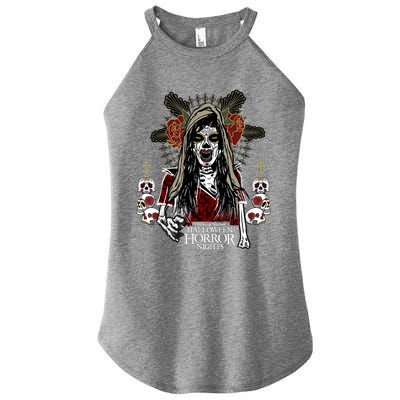 Halloween Horror Nights Day Of The Dead Dia De Los Muertos Women’s Perfect Tri Rocker Tank