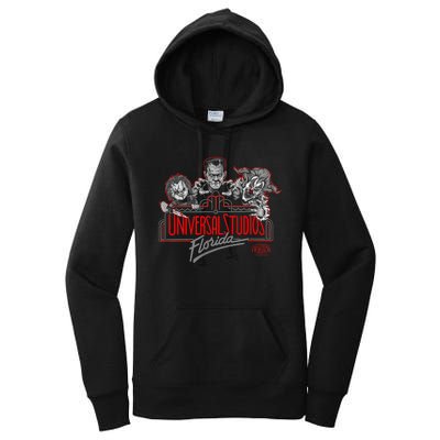 Halloween Horror Nights HHN Florida Marquee Women's Pullover Hoodie