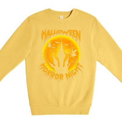 Halloween Horror Night Premium Crewneck Sweatshirt