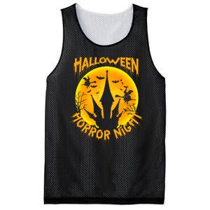 Halloween Horror Night Mesh Reversible Basketball Jersey Tank