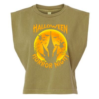 Halloween Horror Night Garment-Dyed Women's Muscle Tee