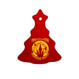 Halloween Horror Night Ceramic Tree Ornament