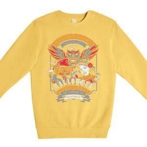 Halloween Horror Night Premium Crewneck Sweatshirt