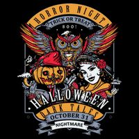 Halloween Horror Night Cooling Performance Crew T-Shirt