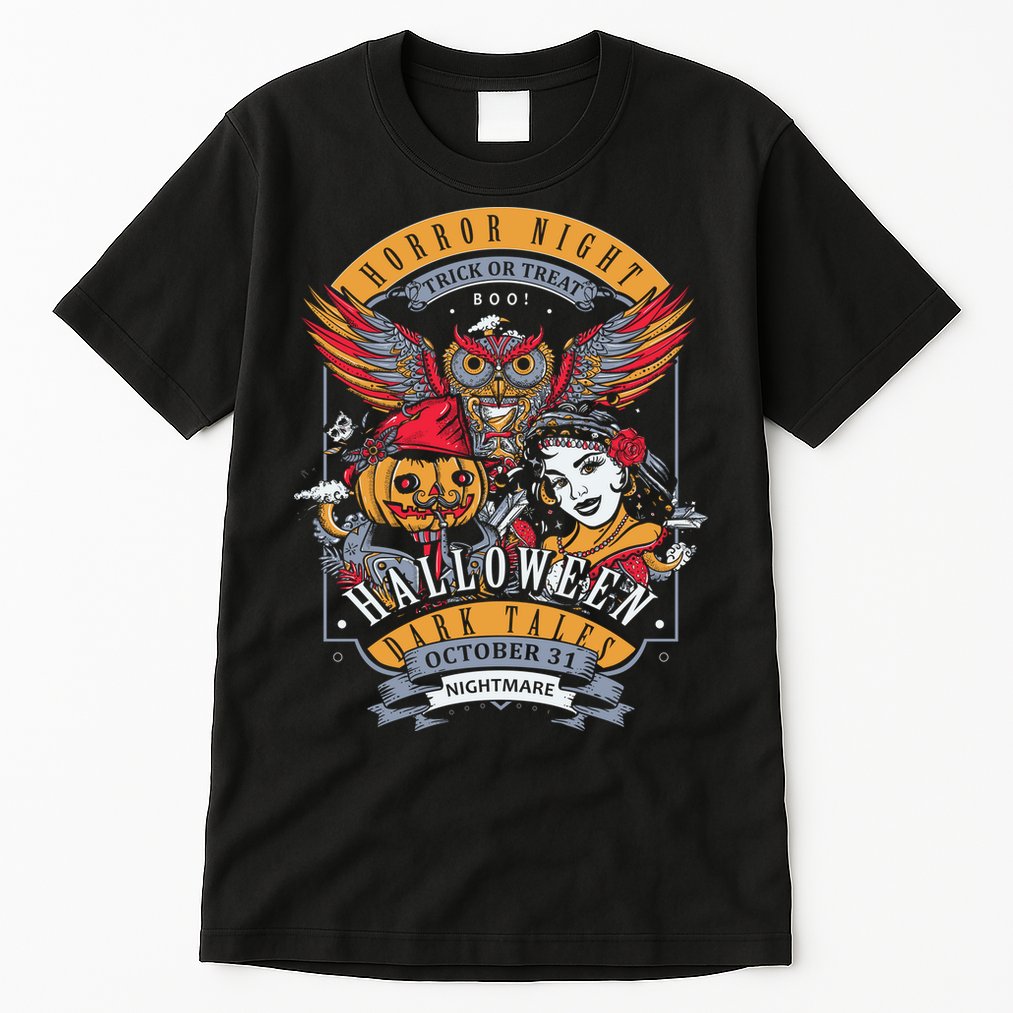 Halloween Horror Night Tall T-Shirt