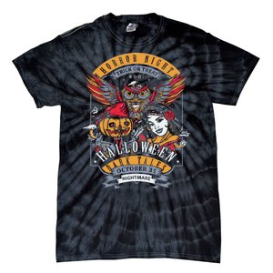 Halloween Horror Night Tie-Dye T-Shirt