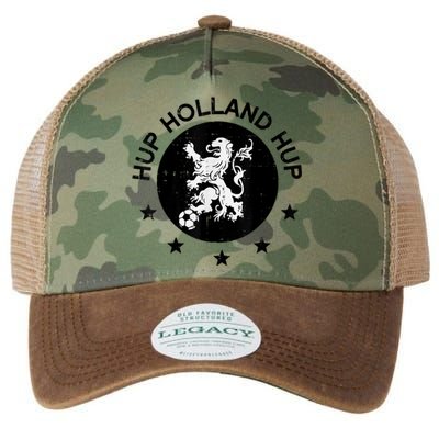 Hup Holland Netherlands Orange Soccer Legacy Tie Dye Trucker Hat