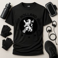 Hup Holland Netherlands Orange Soccer Cooling Performance Crew T-Shirt