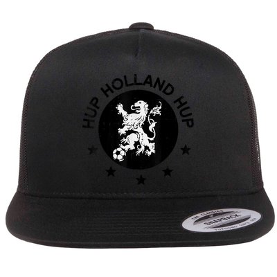 Hup Holland Netherlands Orange Soccer Flatbill Hat