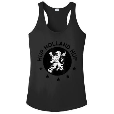Hup Holland Netherlands Orange Soccer Ladies PosiCharge Competitor Racerback Tank