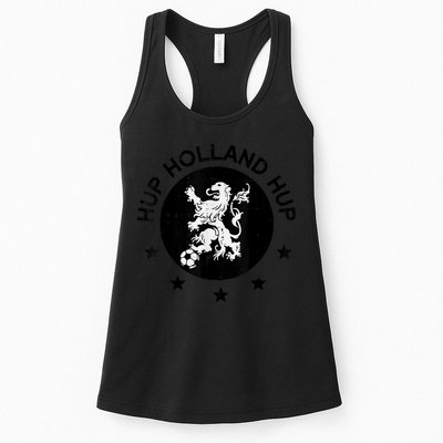 Hup Holland Netherlands Orange Soccer Womens Tank Top