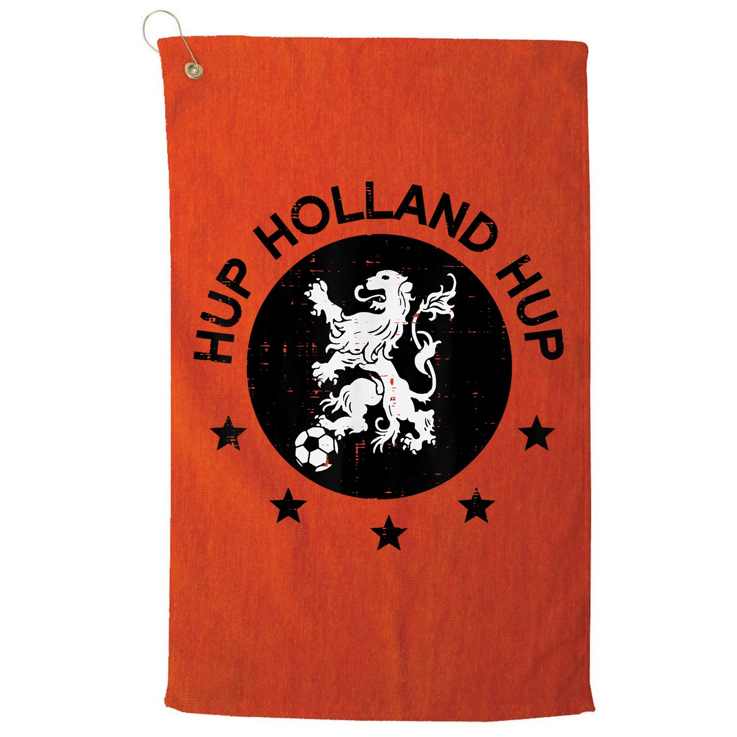 Hup Holland Netherlands Orange Soccer Golf Towel