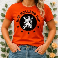 Hup Holland Netherlands Orange Soccer Womens T-Shirt