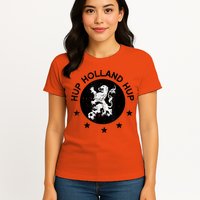 Hup Holland Netherlands Orange Soccer Womens T-Shirt