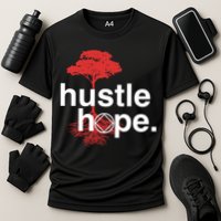 Hustle Hope Na Symbol Narcotics Anonymous Na Aa Gift Gift Performance Shirt
