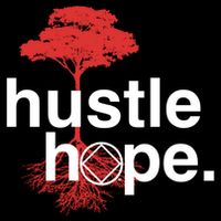Hustle Hope Na Symbol Narcotics Anonymous Na Aa Gift Gift Impact Tech Backpack