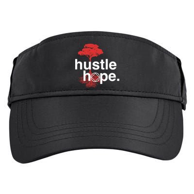 Hustle Hope Na Symbol Narcotics Anonymous Na Aa Gift Gift Adult Drive Performance Visor
