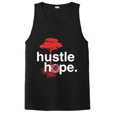 Hustle Hope Na Symbol Narcotics Anonymous Na Aa Gift Gift PosiCharge Competitor Tank