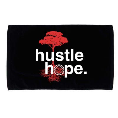 Hustle Hope Na Symbol Narcotics Anonymous Na Aa Gift Gift Microfiber Hand Towel