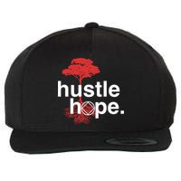 Hustle Hope Na Symbol Narcotics Anonymous Na Aa Gift Gift Wool Snapback Cap