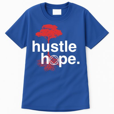 Hustle Hope Na Symbol Narcotics Anonymous Na Aa Gift Gift Tall T-Shirt