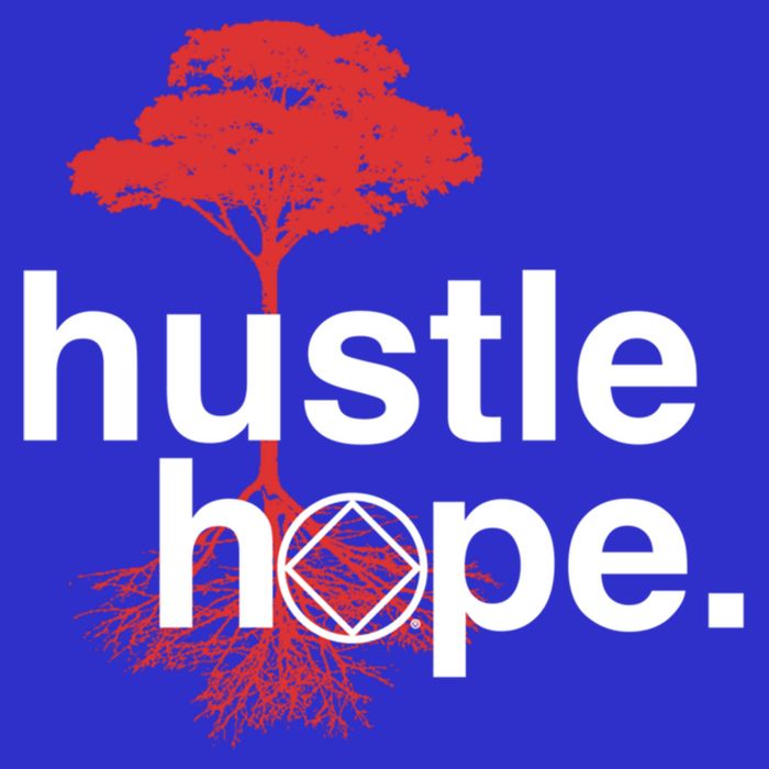 Hustle Hope Na Symbol Narcotics Anonymous Na Aa Gift Gift Button