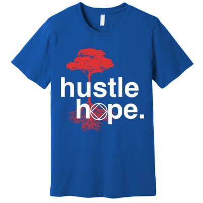 Hustle Hope Na Symbol Narcotics Anonymous Na Aa Gift Gift Premium T-Shirt