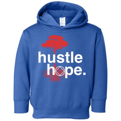 Hustle Hope Na Symbol Narcotics Anonymous Na Aa Gift Gift Toddler Hoodie