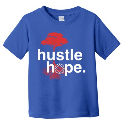 Hustle Hope Na Symbol Narcotics Anonymous Na Aa Gift Gift Toddler T-Shirt