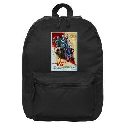 Halloween Horror Nights Luchadores Monstruosos 16 in Basic Backpack