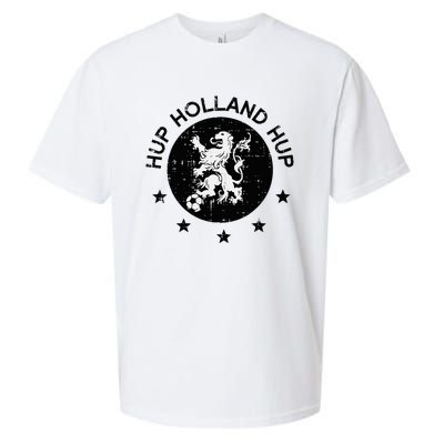 Hup Holland Netherlands Orange Soccer Sueded Cloud Jersey T-Shirt