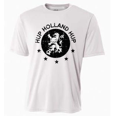 Hup Holland Netherlands Orange Soccer Cooling Performance Crew T-Shirt