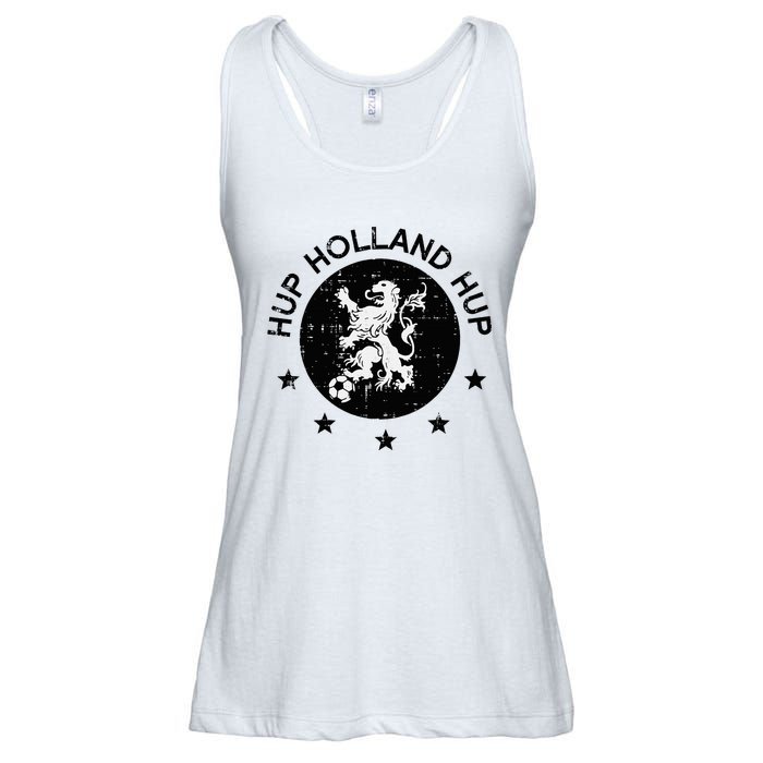 Hup Holland Netherlands Orange Soccer Ladies Essential Flowy Tank