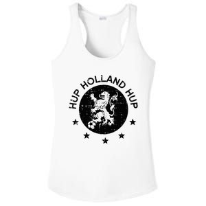 Hup Holland Netherlands Orange Soccer Ladies PosiCharge Competitor Racerback Tank