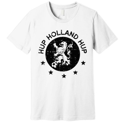 Hup Holland Netherlands Orange Soccer Premium T-Shirt