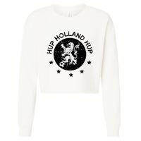 Hup Holland Netherlands Orange Soccer Cropped Pullover Crew