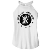 Hup Holland Netherlands Orange Soccer Women's Perfect Tri Rocker Tank