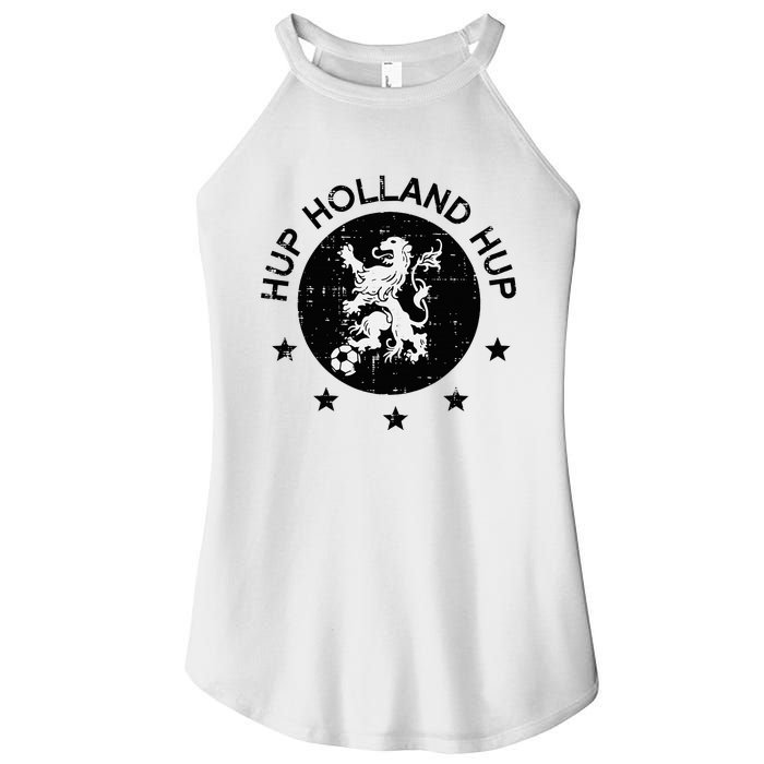 Hup Holland Netherlands Orange Soccer Women's Perfect Tri Rocker Tank