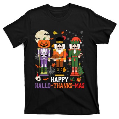 Happy Hallothanksmas Nutcracker Squad Christmas T-Shirt