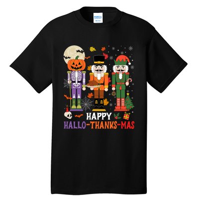 Happy Hallothanksmas Nutcracker Squad Christmas Tall T-Shirt