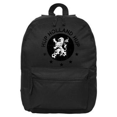 Hup Holland Netherlands Orange Soccer    Boys 16 in Basic Backpack