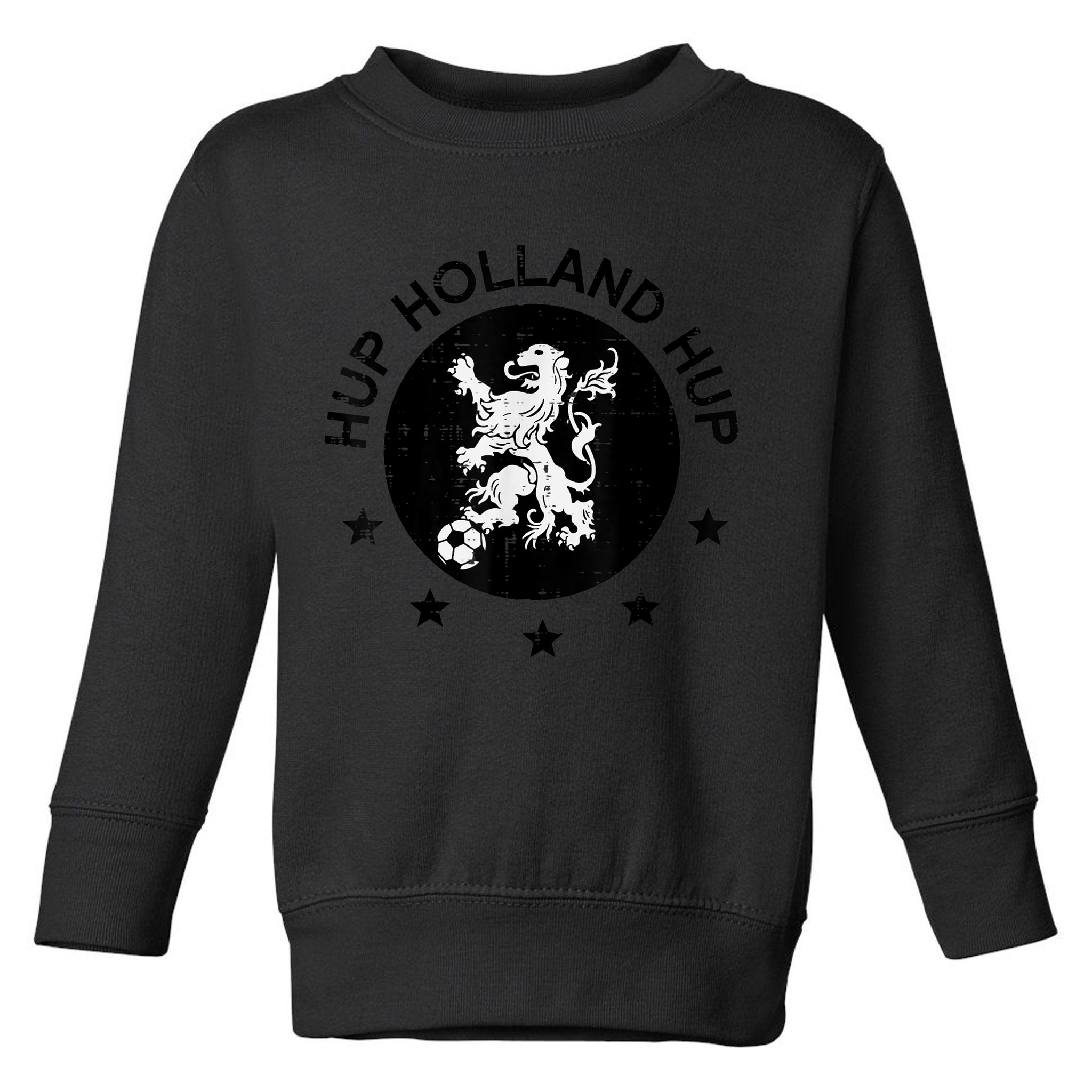 Hup Holland Netherlands Orange Soccer    Boys Toddler Sweatshirt