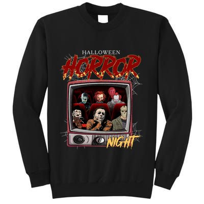 Halloween Horror Nights Movie Characters Halloween Scary Movies= Sweatshirt