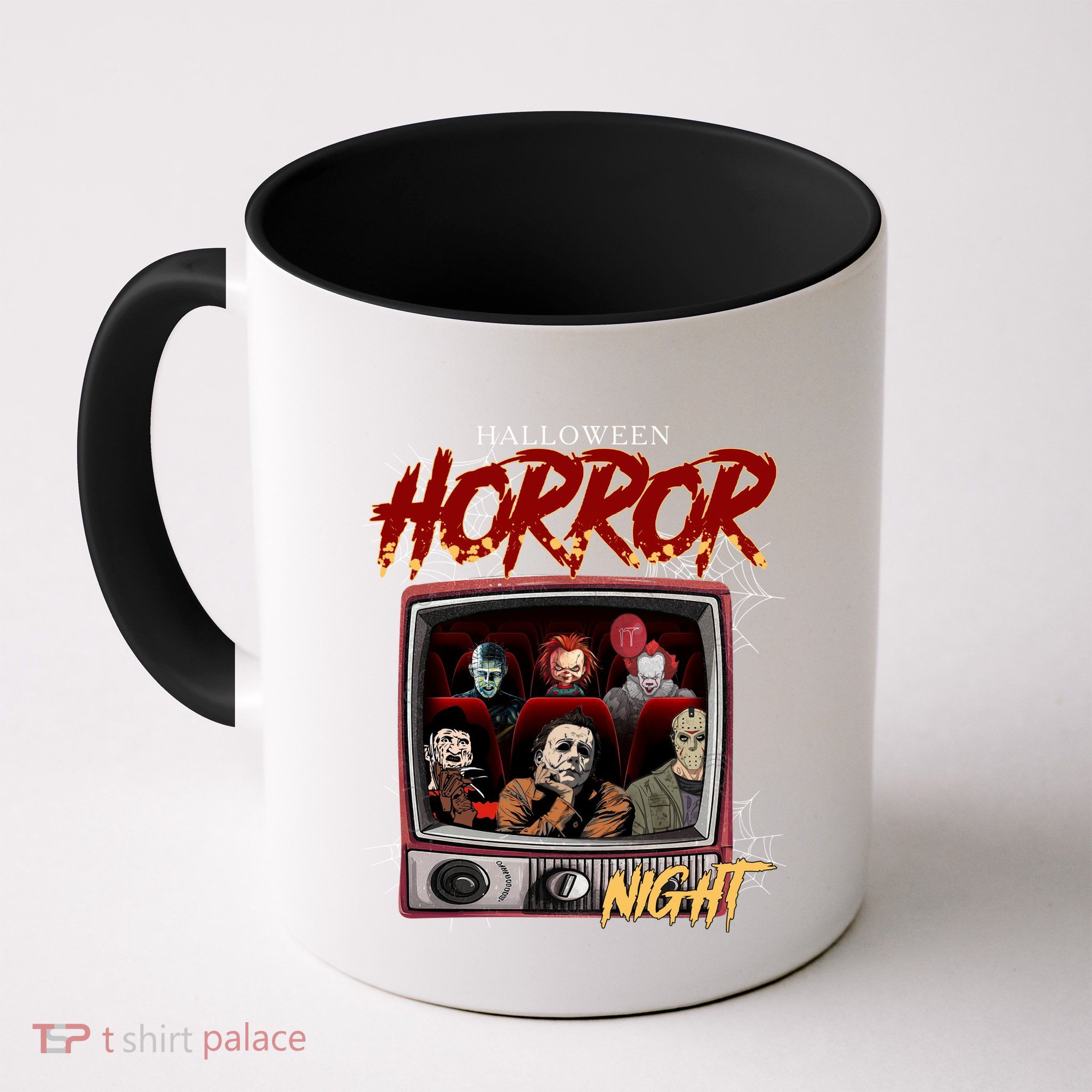 Halloween Horror Nights Movie Characters Halloween Scary Movies= Mug