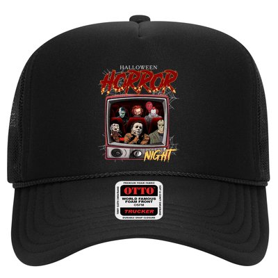 Halloween Horror Nights Movie Characters Halloween Scary Movies= Trucker Hat